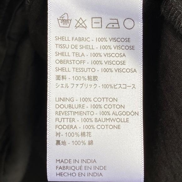 Cleobella‎ Black Long Sleeve Mini Dress Size XS - Picture 9 of 10